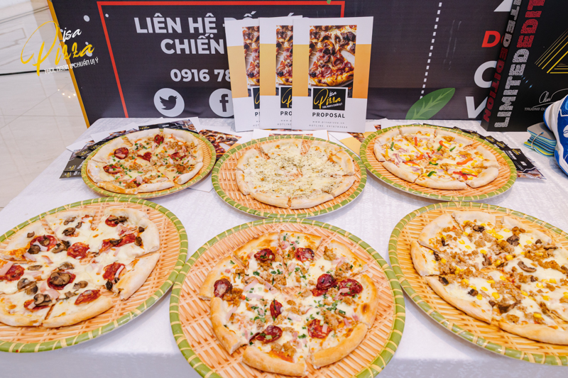 Pisa Pizza đa dạng